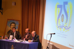 Presentación del logo del 75 Aniversario.