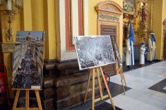 Exposición conmemorativa en San Cayetano, marzo de 2013.