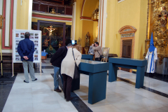 Exposición conmemorativa en San Cayetano, marzo de 2013.