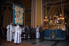 Eucaristía  de bendición del nuevo Guión del Colegio, 2/03/2013.