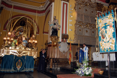 Eucaristía  de bendición del nuevo Guión del Colegio, 2/03/2013.