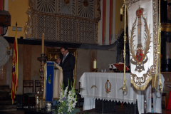 Eucaristía aniversario de la fundación de la Cofradía, 7/08/2013.