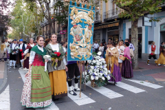 Ofrenda de flores, Fiestas del Pilar.