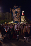 Rosario de Cristal, Fiestas del Pilar.