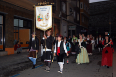 Rosario de Cristal, Fiestas del Pilar.