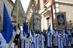 Guiones en Plaza de San Bruno. Autora: Eugenia Aragonés.