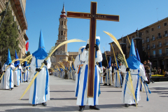 Cruz in Memoriam en Plaza del Pilar.