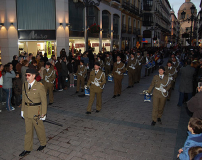 Salida extraordinaria del Cristo de la Cama, 14/02/2009.
