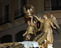 Salida extraordinaria del Cristo de la Cama, 14/02/2009.