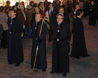 Salida extraordinaria del Cristo de la Cama, 14/02/2009.