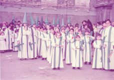 Viernes Santo de 1985. Autora: Fina Ocón Sánchez.
