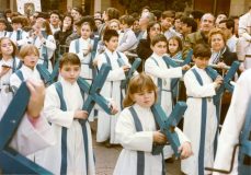 Exaltación de instrumentos de 1986. Autora: Fina Ocón Sánchez.