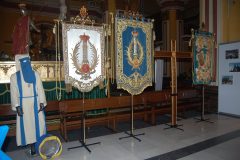 Exposición en San Cayetano, 75 aniversario de la cofradía y 50 años de la integración en el Colegio El Pilar Maristas.