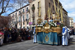 Paso titular en Plaza de San Cayetano.