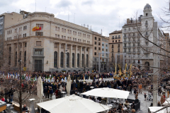 Paso titular en Plaza de España.