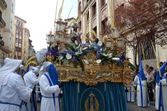 Paso titular en San Vicente de Paúl.  Autora: Eugenia Aragonés.