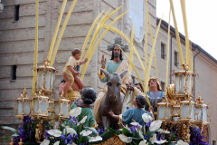 Paso titular en Plaza de la Seo.