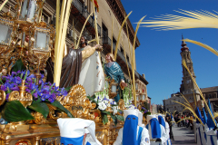 Paso titular en Plaza del Pilar.