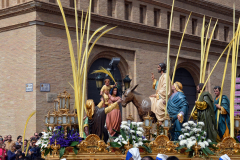 Paso titular en Plaza del Pilar.