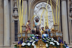 Paso titular en Plaza del Pilar.