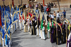 Representaciones en Domingo de Ramos.