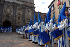 Sección de tambores, timbales y bombos.