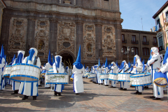 Sección de tambores, timbales y bombos.