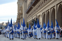 Sección de instrumentos en Viernes Santo. Autora: Eugenia Aragonés.