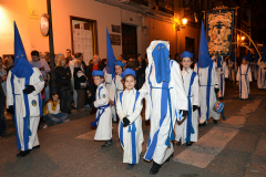 Sección infantil en Viernes Santo. Autora: Eugenia Aragonés.